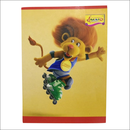 Printed Student Notebook - 58 Gsm Paper, A4 Size | 124 Rectangular Pages For School And College Use