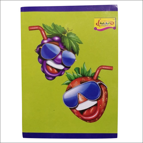 Printed Student Notebook - 58 Gsm Paper, A4 Size | 124 Rectangular Pages For School And College Use