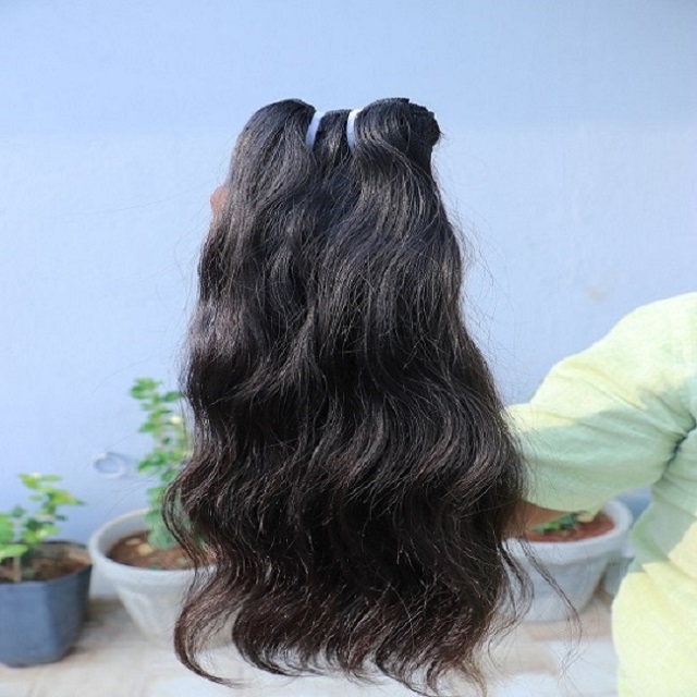 Natural Wavy Human Hair Extensions