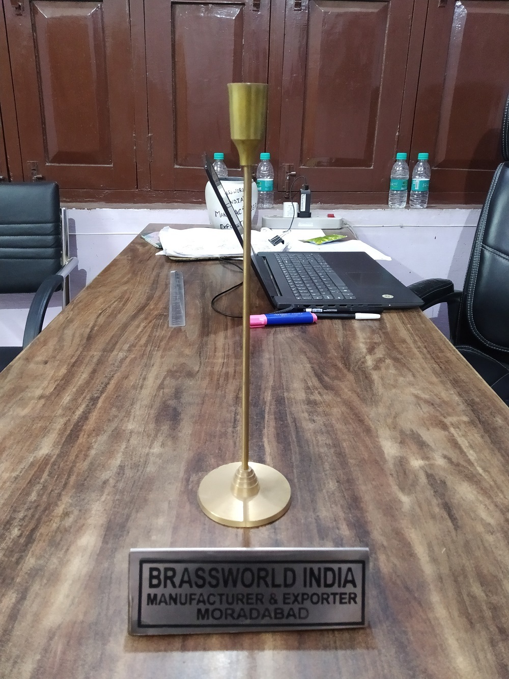 Brass Unfinished New Style Candle Holder