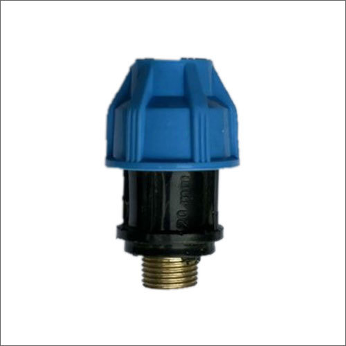 MDPE BRASS MTA - MDPE MTA, Elbow, FTA, Elbow, Tee, Coupler, Endcap, Compression Reducer, Joiner, Pipes | Color: Blue