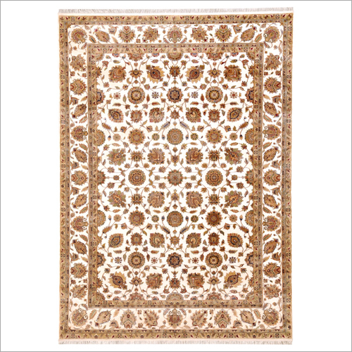 Dc-45 Kashan Wool Silk Carpet - Advantage: Non-Slip