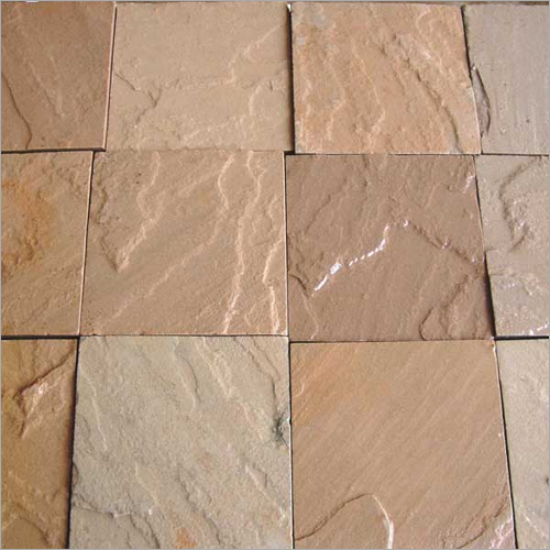 Buff Brown Sandstone Paving Slabs Size: Standard