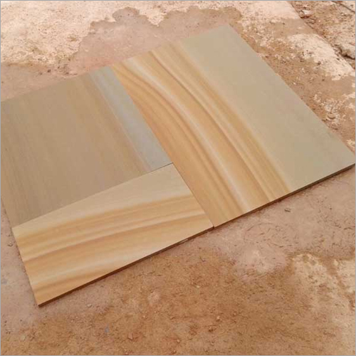 Buff Brown Sandstone Paving Slabs Size: Standard