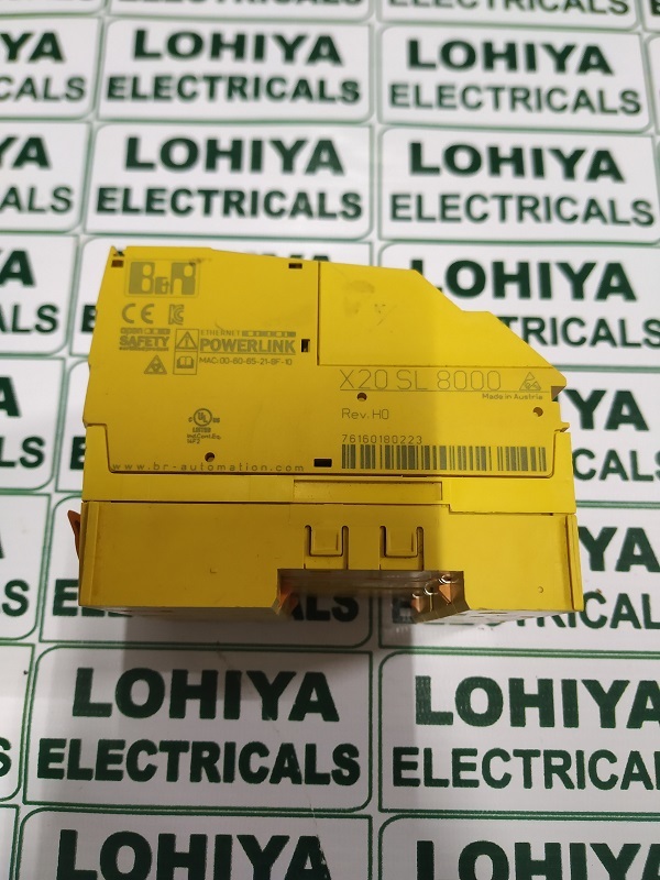 B&r X20 Powerlink Module X20 Sl8000