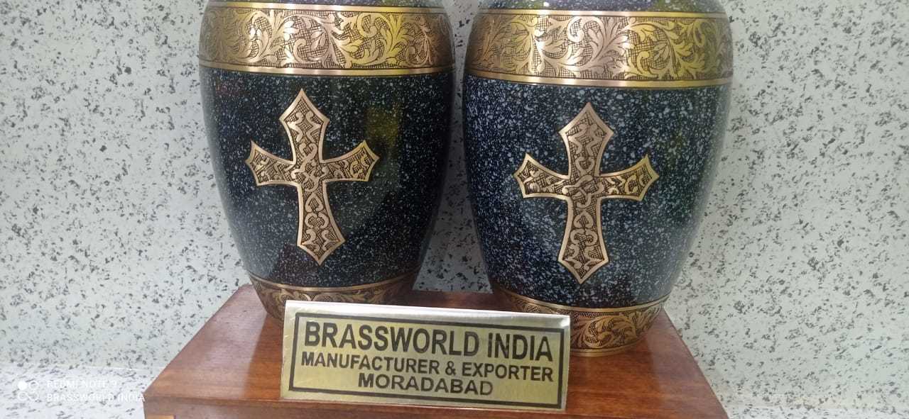 Brass Nice Finish High Quality Cremation Urn Funeral Supplies