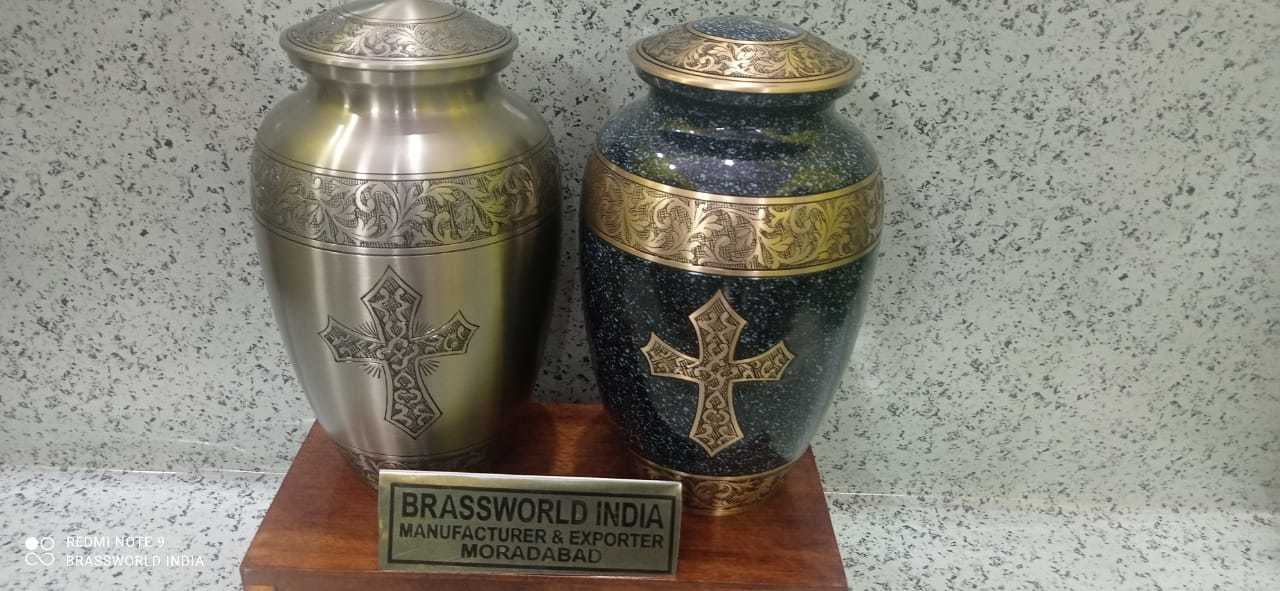 Brass Nice Finish High Quality Cremation Urn Funeral Supplies
