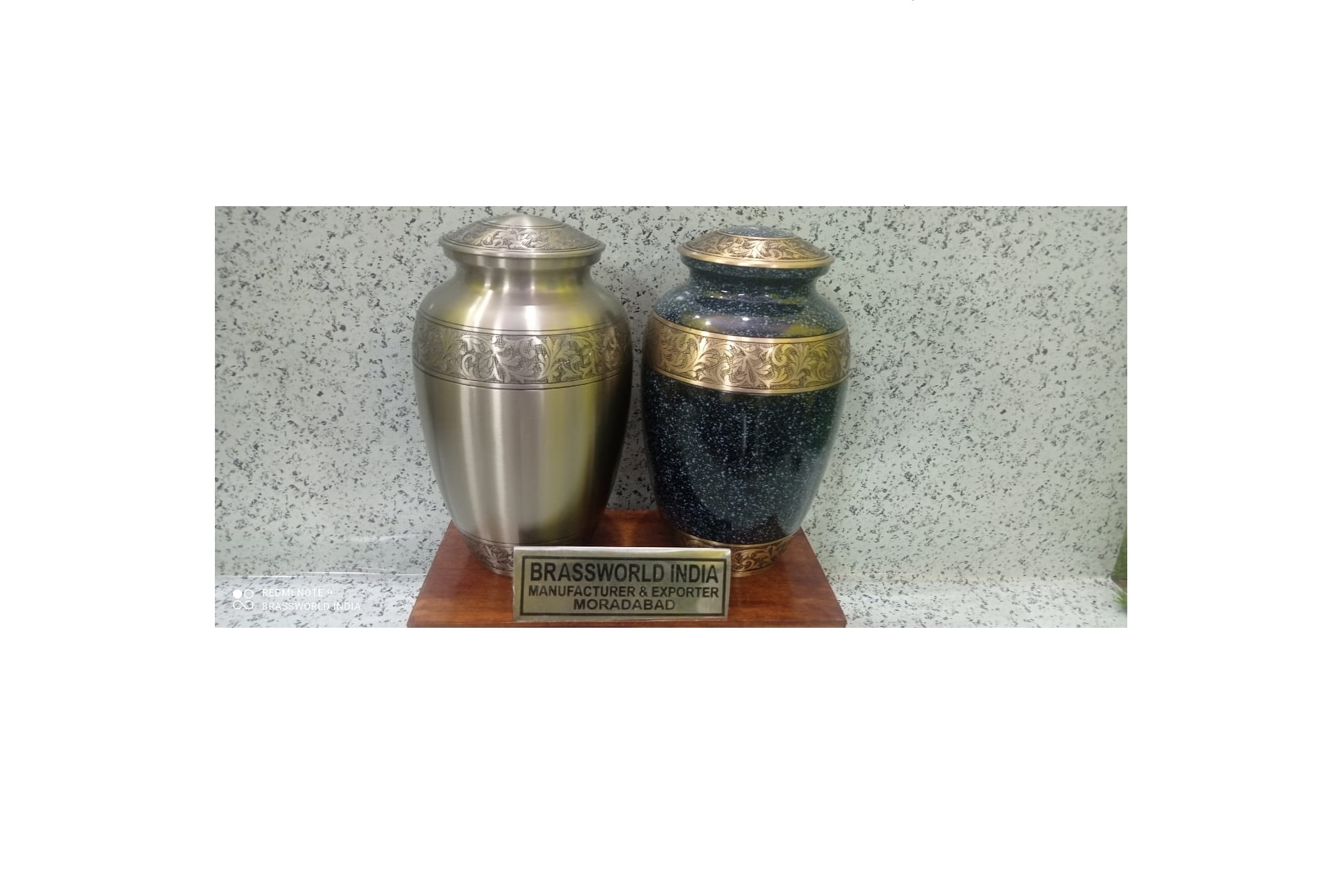 Brass Nice Finish High Quality Cremation Urn Funeral Supplies