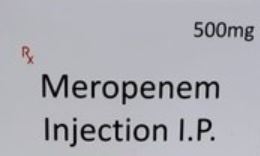 Meropenem Injection - 1gm Powder Form | Broad-spectrum Antibiotic For Severe Bacterial Infections