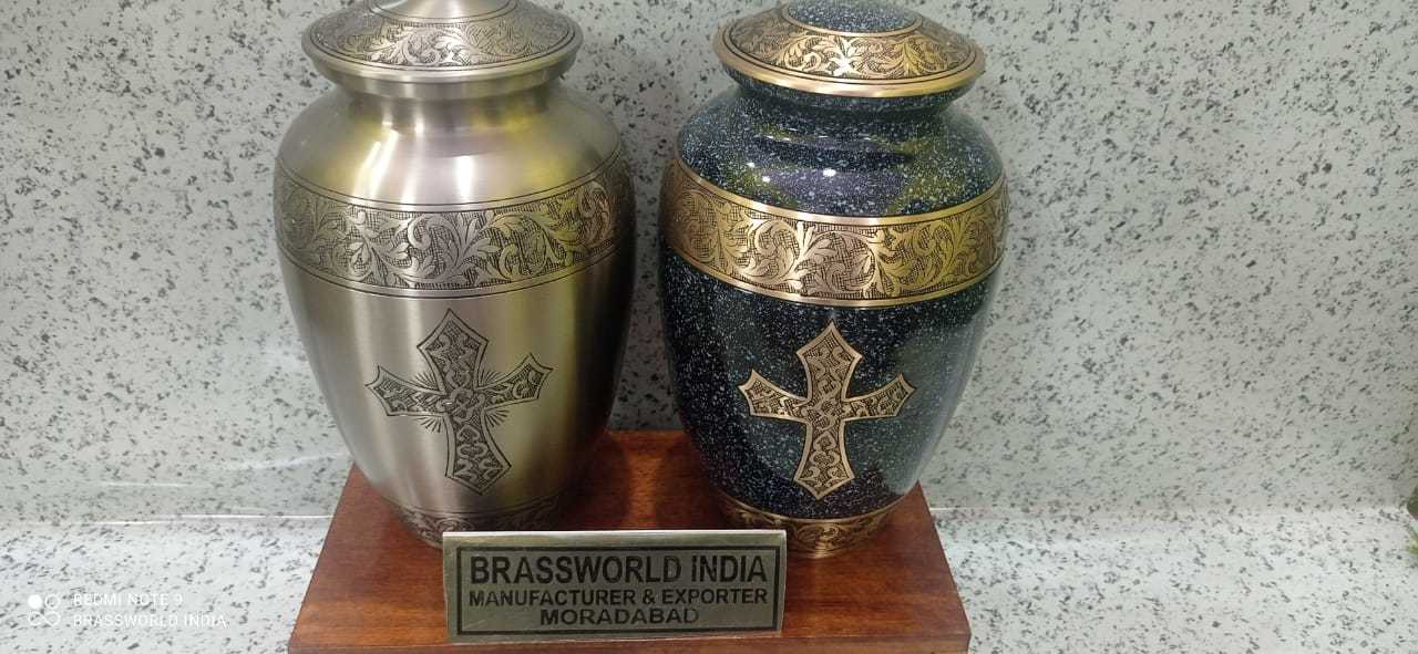 Indian Manufactures Of Brass Cremation Urn Funeral Supplies