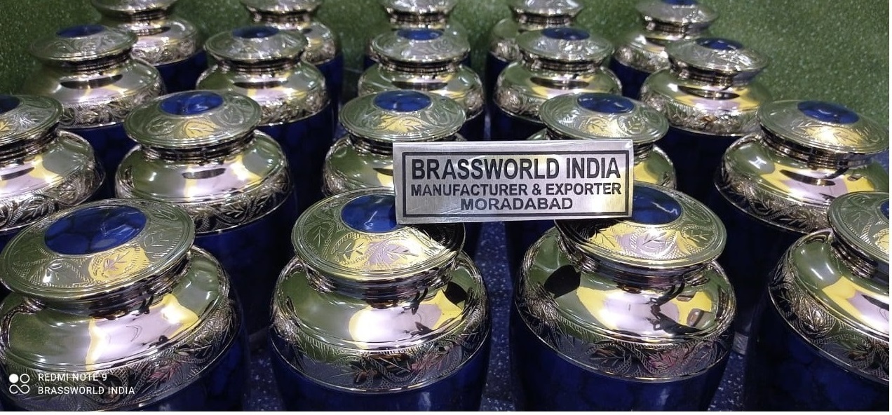 Indian Manufactures Of Brass Cremation Urn Funeral Supplies