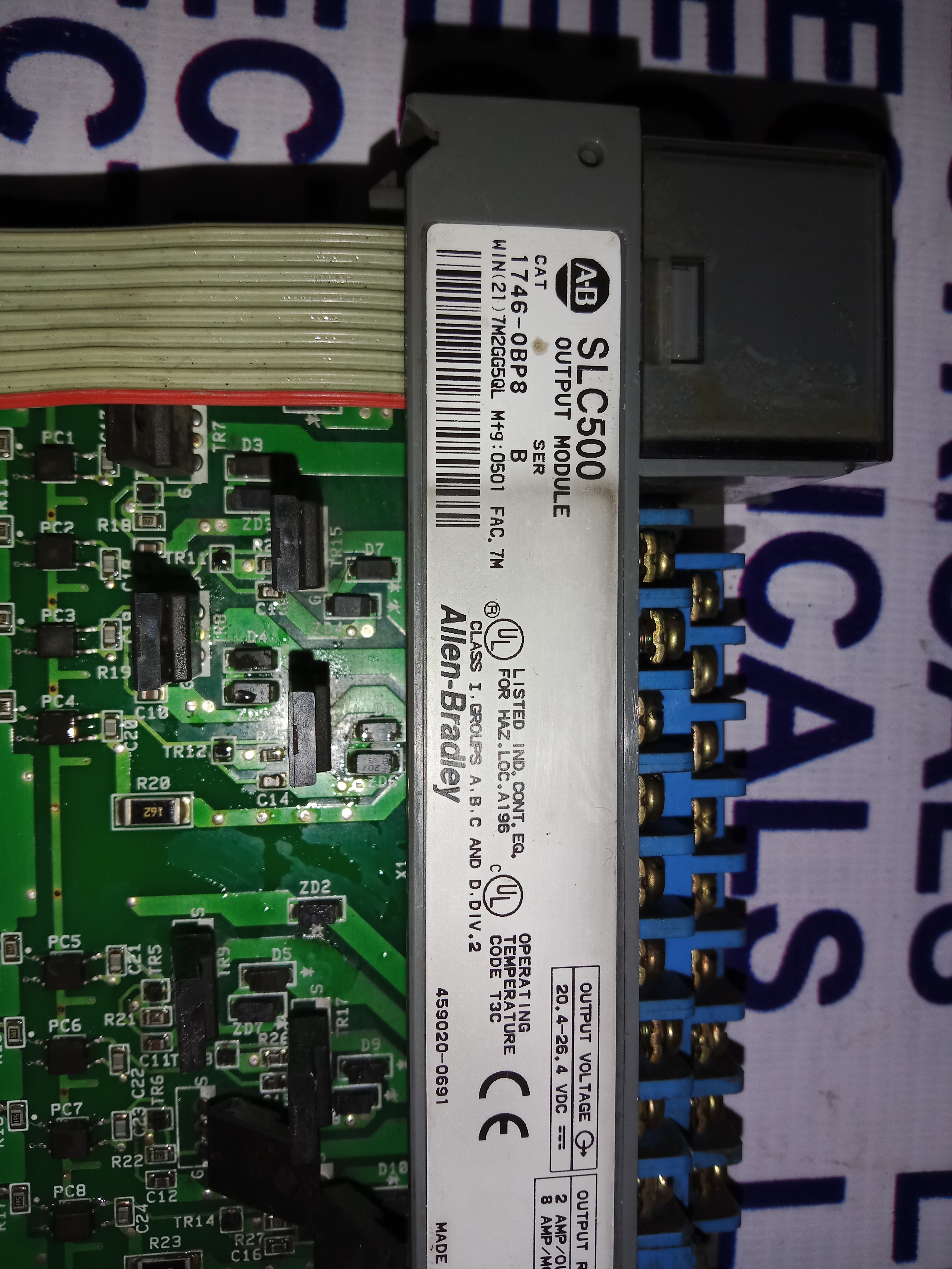 Allen Bradley Output Module 1746-0bp8