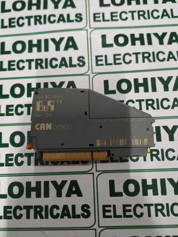 B&r X20 Bc 0043 Input Module