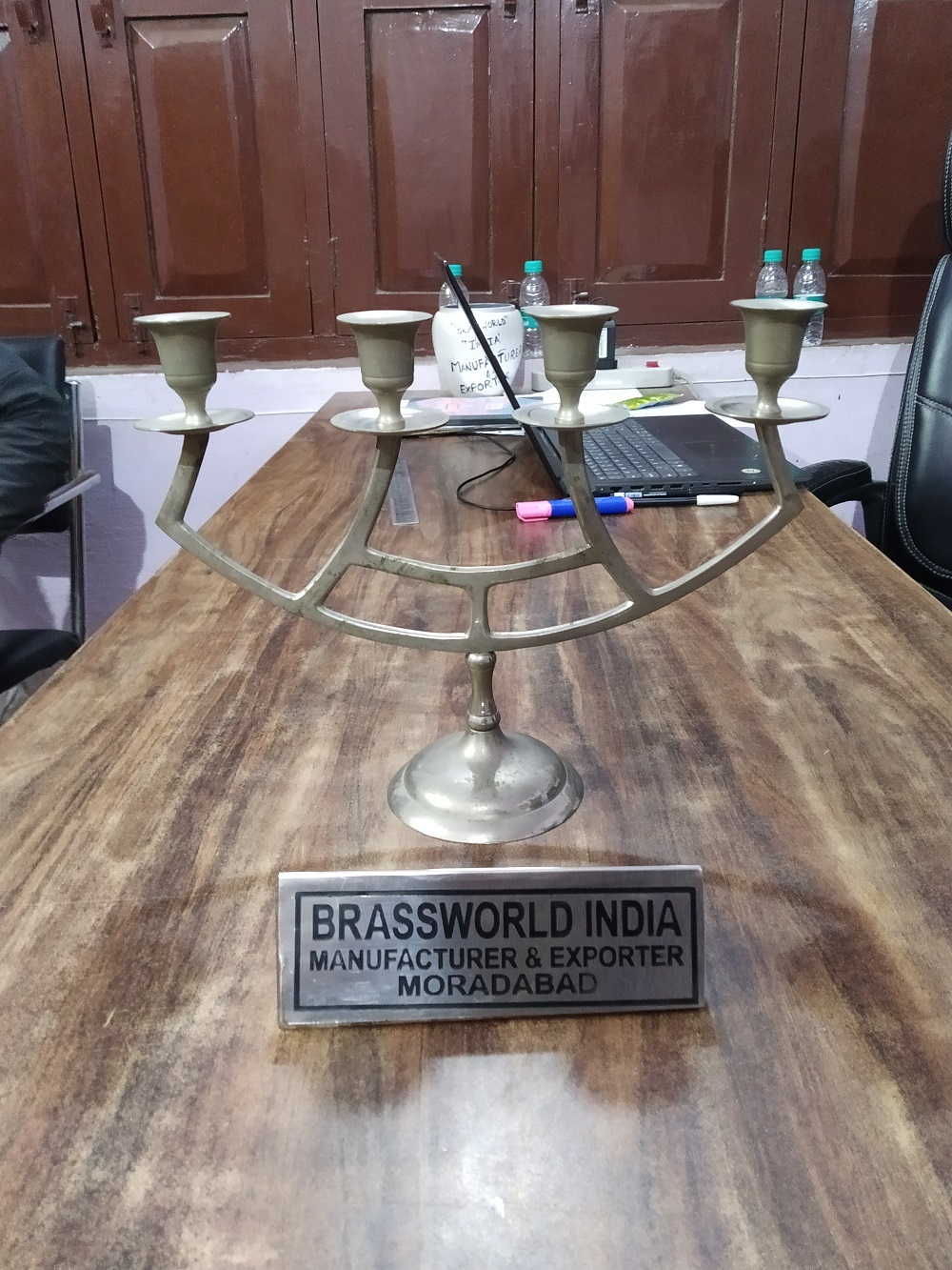 Different Size Of Antique Candle Stick Holder