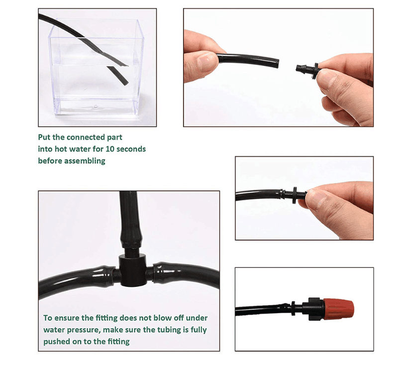Misting And Cooling Kit Application: Irrigation