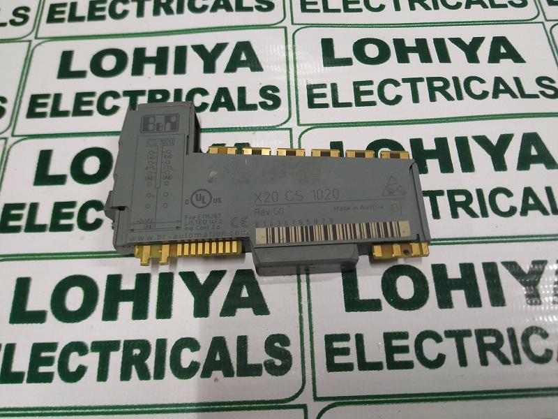 B&r X20 Cs 1020 Input Module