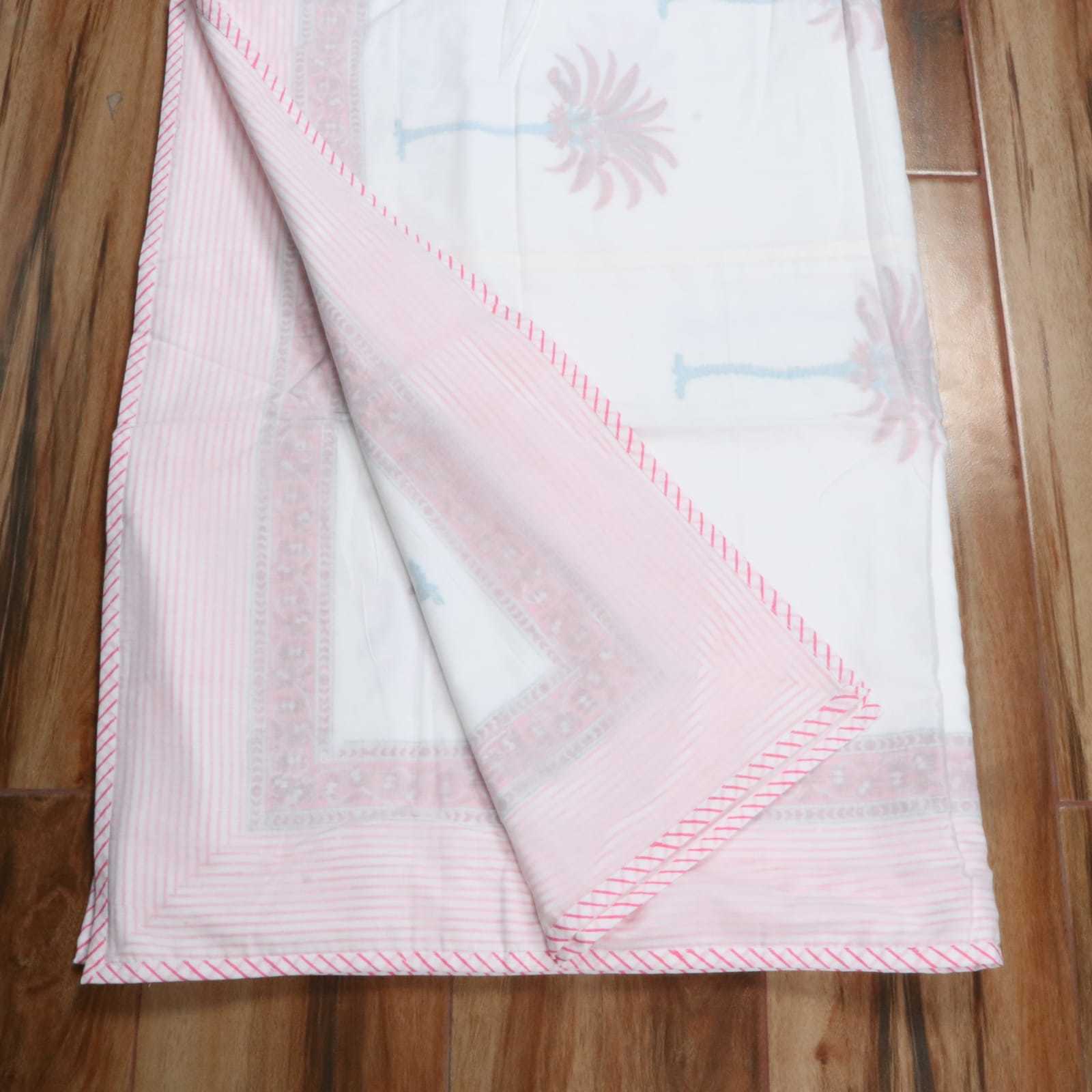 Baby Dohar - Handmade Cotton, 44x44 Inches | Block Printed, Soft Voile, Custom Sizes Available, Perfect For Babies And Children
