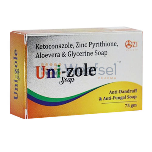 Ketoconazole, Zinc Pyrithione, Glycerine And Aloe Vera Soap