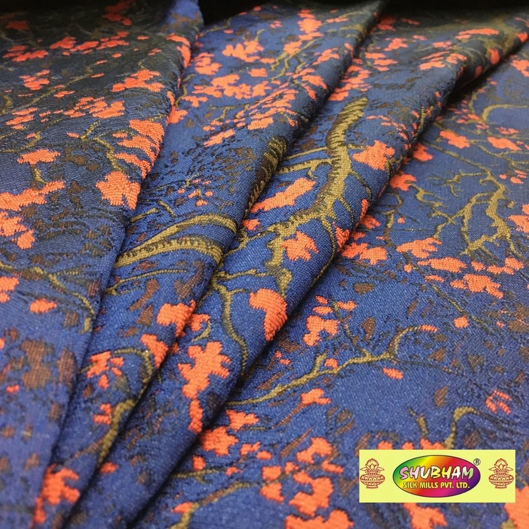 Washable Printed Brocade Sherwani Fabric