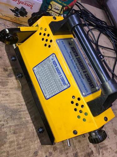 Portable Cutting Machine - High Carbon Steel, 12X8X6 Inches, 220V Variable Speed | Durable Build, Easy Operation, Efficient Cutting, Precise Cuts, Portable Design
