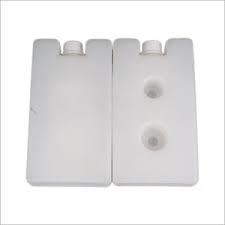 Ice Packs - Hdpe Plastic, 190x120x34 Mm, Transparent | Vaccine Carrier, 666g Loading Capacity, Manual Operation, Portable, 1-year Warranty