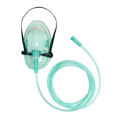 Oxygen Mask - Transparent, New Condition | Manual Operation, Anaesthesia Equipment