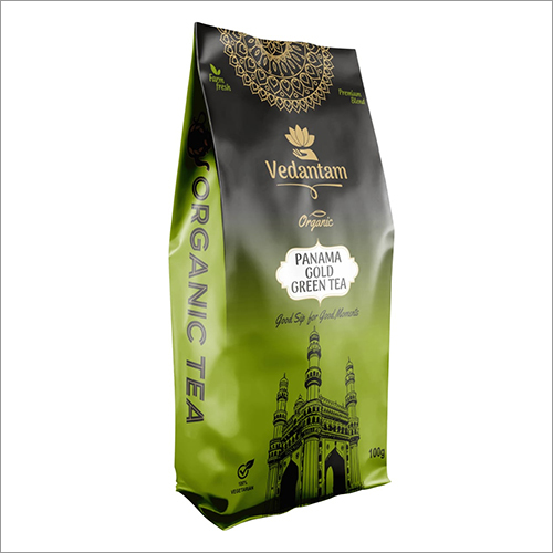 Panama Gold Green Tea - Dried, Strong Flavor | Antioxidant-rich, No Sugar Added, Health Benefits