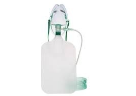 High Concentration Oxygen Mask - Transparent, Anaesthesia Product | New Condition, Non-Wall Mounted Usage