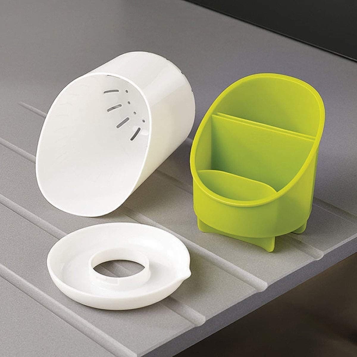Cutlery Holder Strainer Drainer Spoon Fork Organizer
