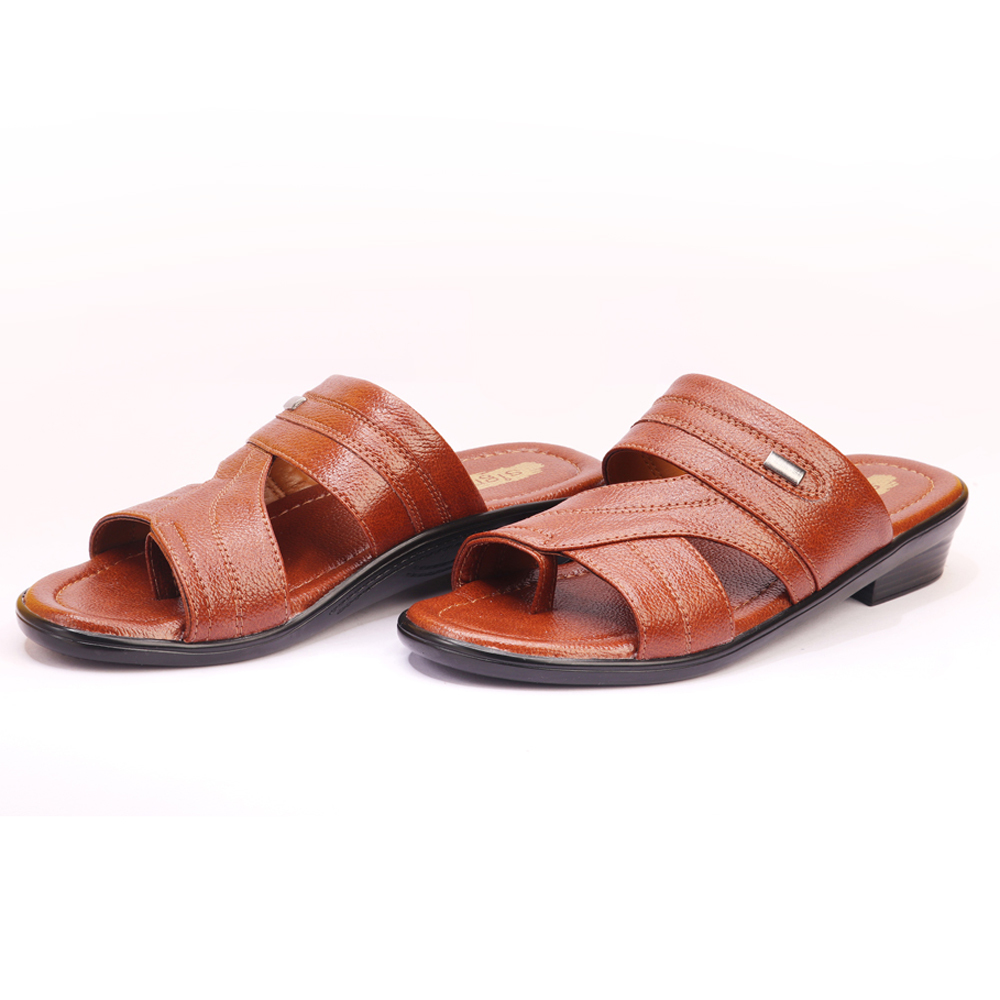 Men's South Slippers - Pvc Upper, Pu Outsole, Sizes 7-10 & 8-11, Tan Color | Lightweight & Flexible, Anti-skid, Water Resistant, Comfort Support