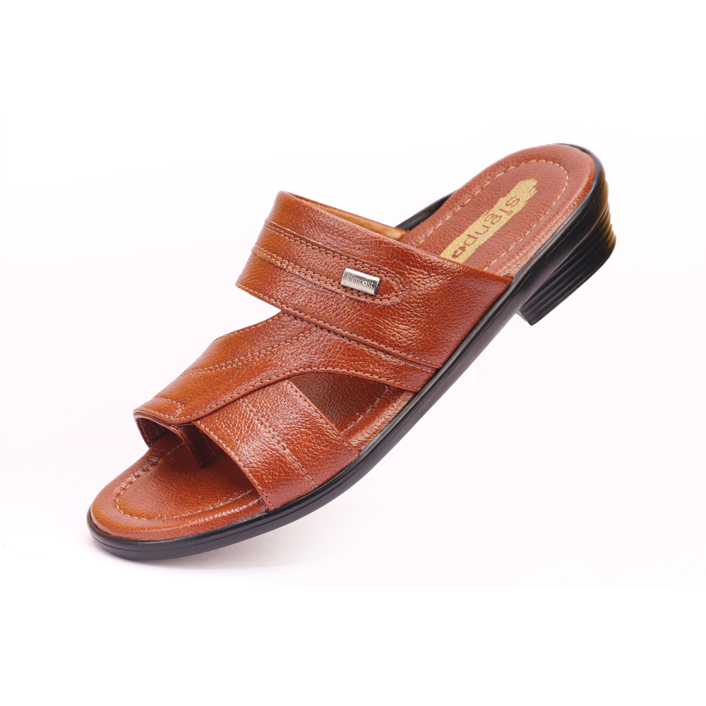 Men's South Slippers - Pvc Upper, Pu Outsole, Sizes 7-10 & 8-11, Tan Color | Lightweight & Flexible, Anti-skid, Water Resistant, Comfort Support