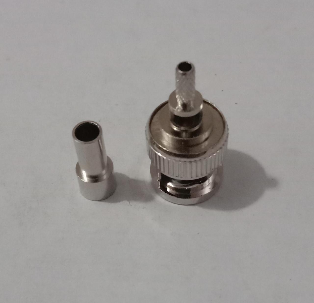 Bnc Female Bulkhead Connector For Bt 3002 Crimp