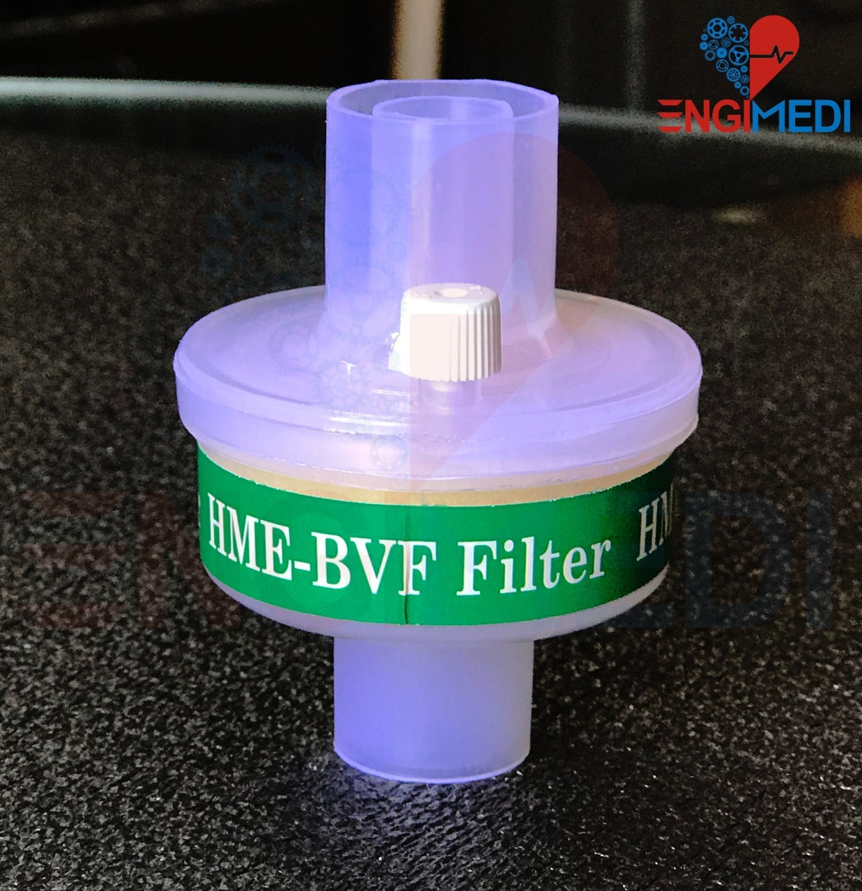 Hme Filter - New Anaesthesia Product, Manual Operation, Real-time Functionality, White And Blue Design