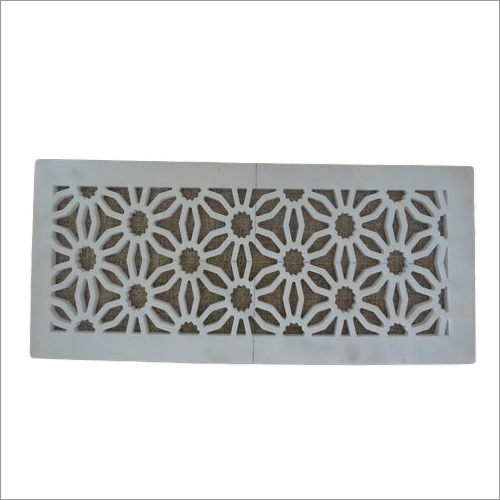 सफ़ेद संगमरमर की जाली का उपयोग: घर की सजावट