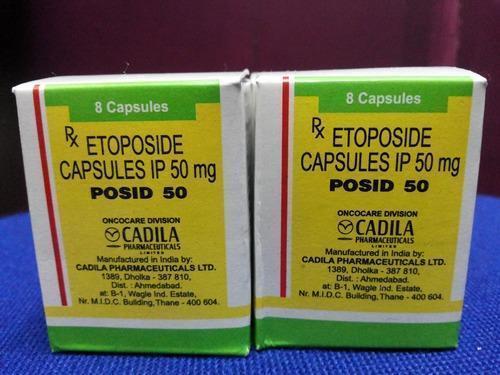 Posid 50Mg Ingredients: Etoposide (50Mg)