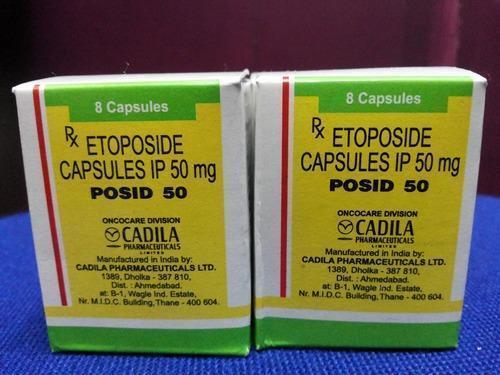 Posid Posid 50mg Ingredients: Etoposide (50mg) at Best Price in Ahmedabad ...
