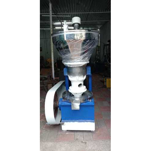 Blue Automatic Mild Steel Rotary Oil Mill Machine