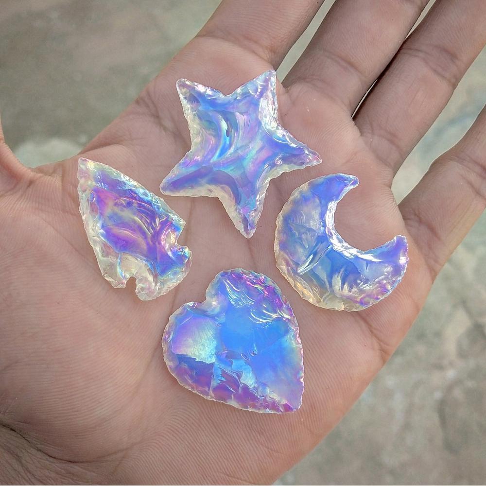 Opalite Gemstone Arrowhead Grade: Aa