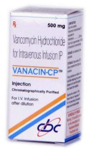वैनासिन सीपी 500 मिलीग्राम सामग्री: वैनकोमाइसिन (500 मिलीग्राम)