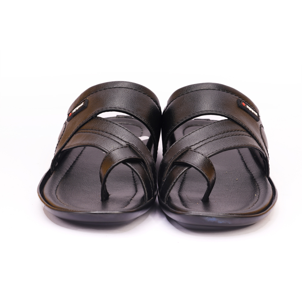 Men's Wholesale Price Slippers - Eva Sole, Sizes 7 To 10, Black | Lightweight, Comfortable, Slip-on, Water Resistant, Anti-skid, Healing Features
