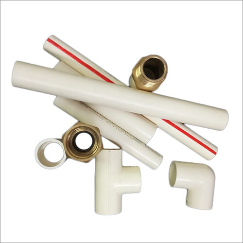 व्हाइट सीपीवीसी पाइप फिटिंग