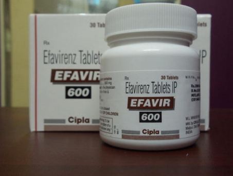 Efavir 600 Tab Ingredients: Efavirenz (600Mg)