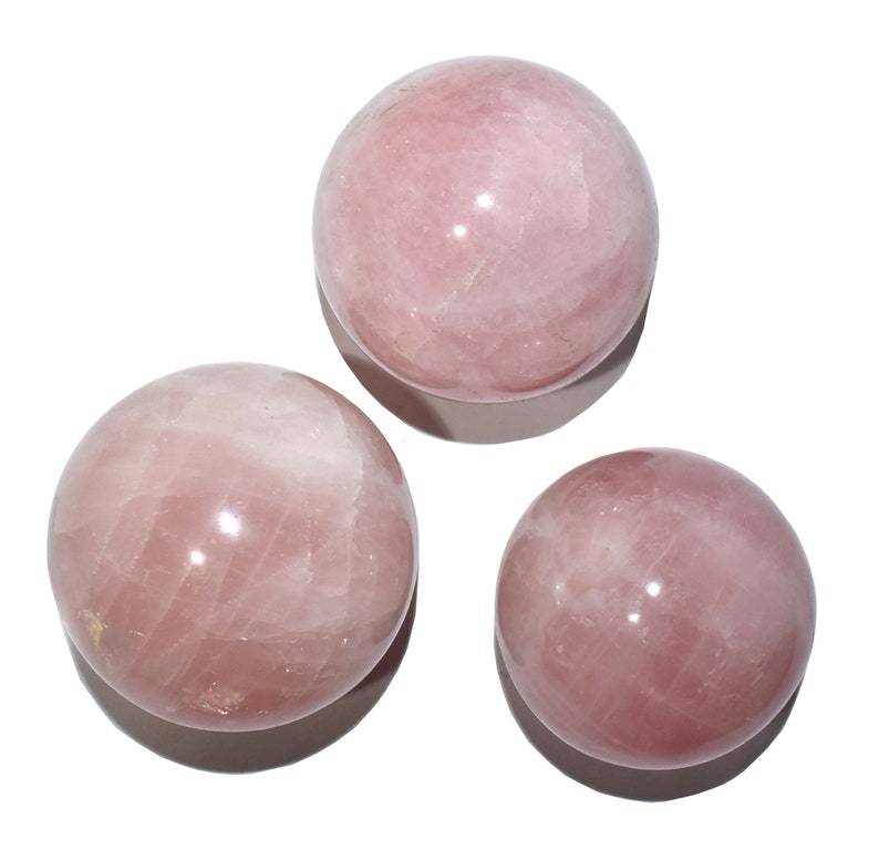 Round Rose Quartz