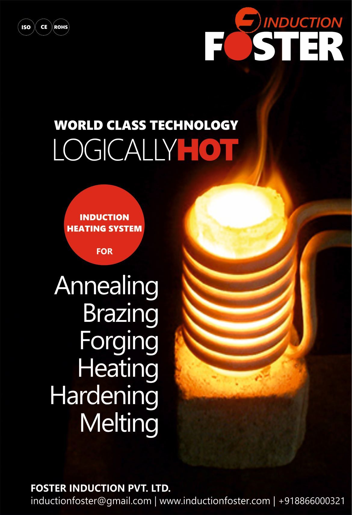 Induction Bar End Heater Application: Industrial