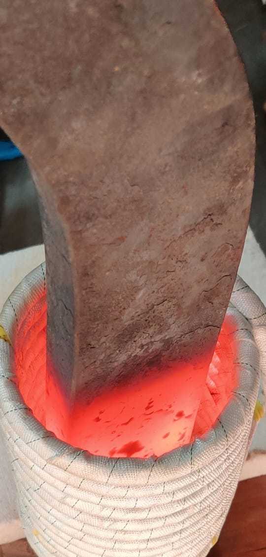 Induction Bar End Heater Application: Industrial