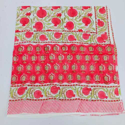 ऑल कलर फ्लावर हैंड प्रिंटेड कॉटन