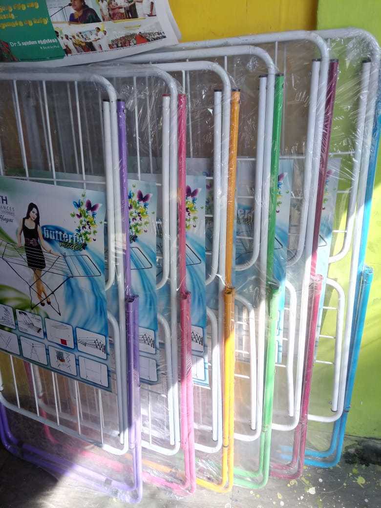 Fancy Portable Coat Hanger Manufacturing Company In Gandhipuram Length: 2 Feet Foot (Ft)