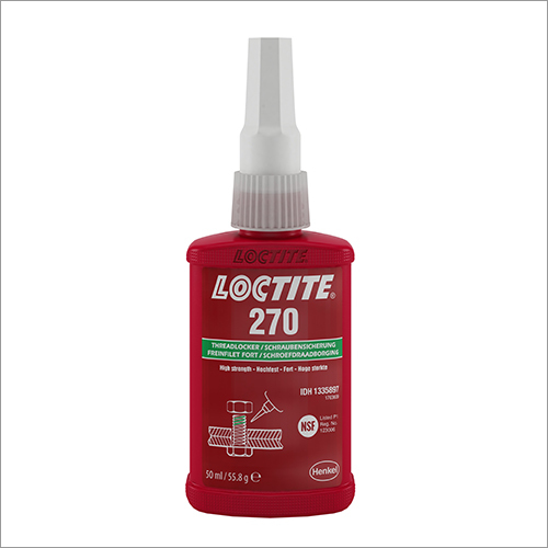 Green Loctite 270 50Ml Threadlocker Adhesive