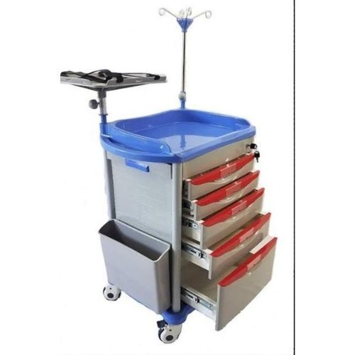 Ergonomic Multi Function Hospital Trolley - Compliant With Us Federal Standard 209 B And Iso 9001:2015 | Plug & Play Design, Particle Free Air For Class 100 Conditions