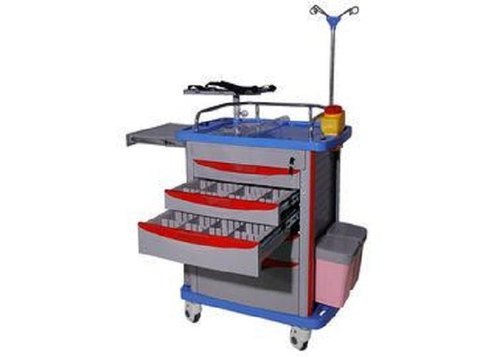 Ergonomic Multi Function Hospital Trolley - Compliant With Us Federal Standard 209 B And Iso 9001:2015 | Plug & Play Design, Particle Free Air For Class 100 Conditions